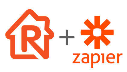 Rezi plus Zapier logos