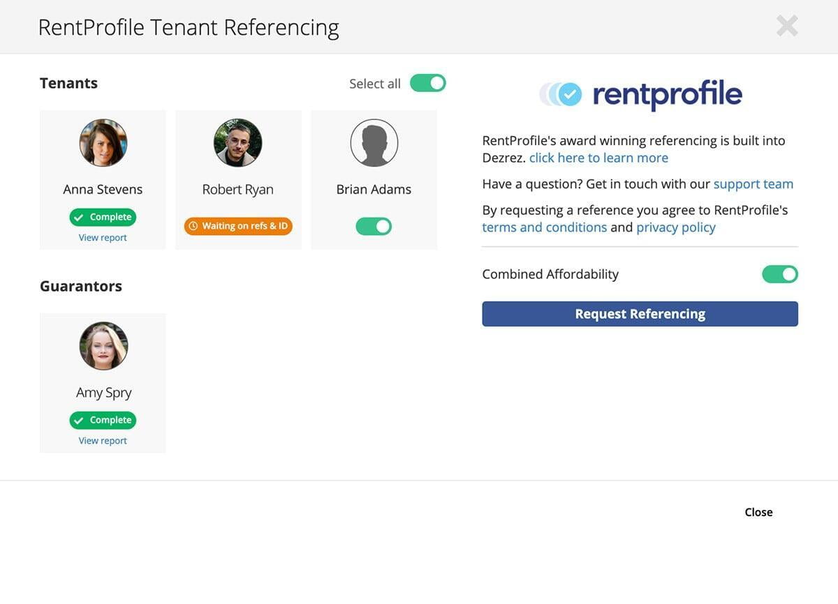 RentProfile & Rezi Integration