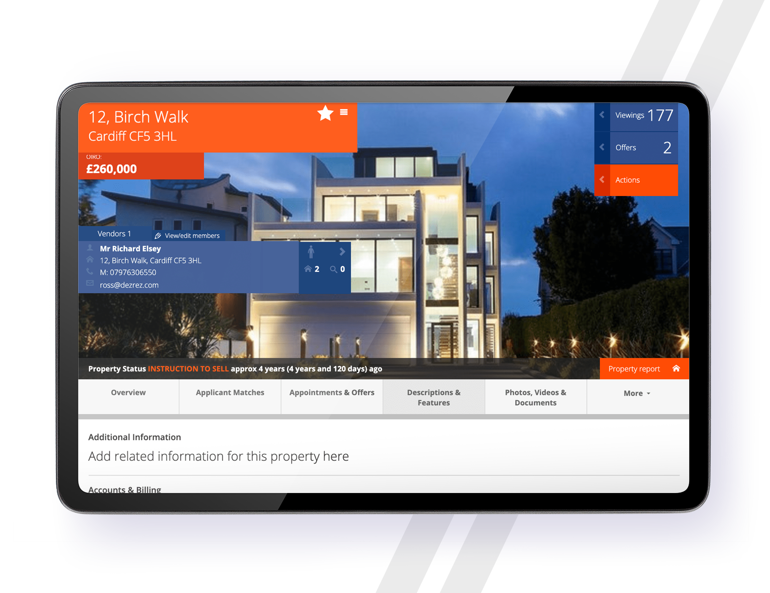 Enterprise Software for Estate Agents