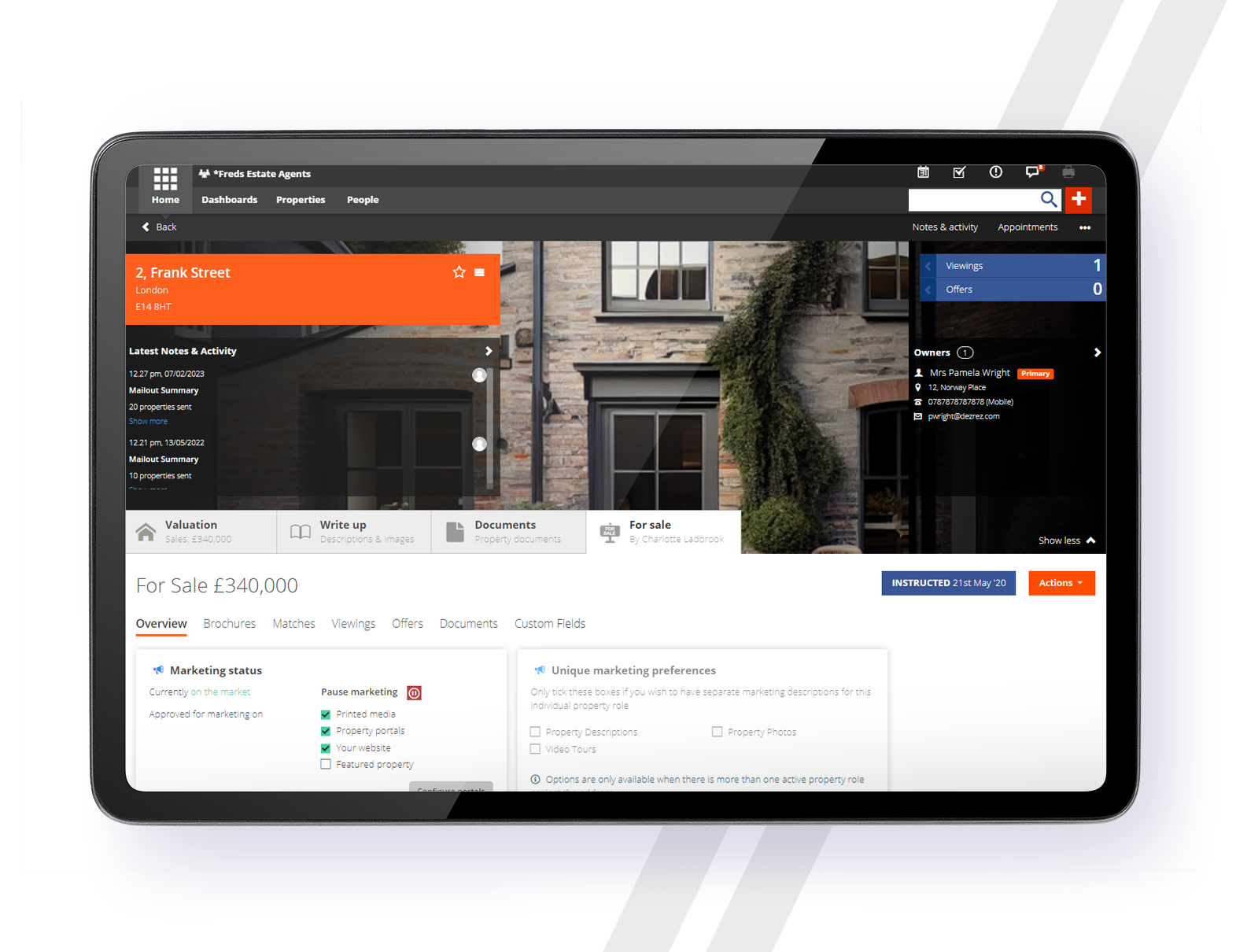 Estate Agent CRM