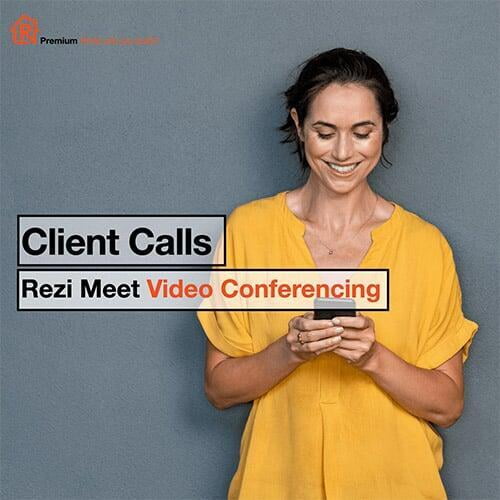 Rezi Meet client calls software